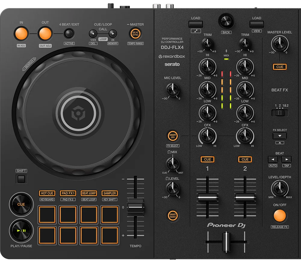 Pioneer DJ DDJ-FLX4 2-channel DJ controller